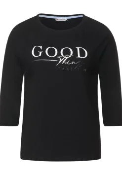 Jersey T-Shirt Mit Wording