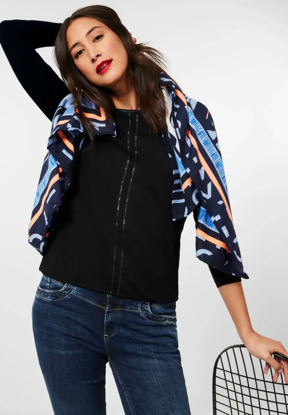 Jerseyshirt Mit Wordingprint