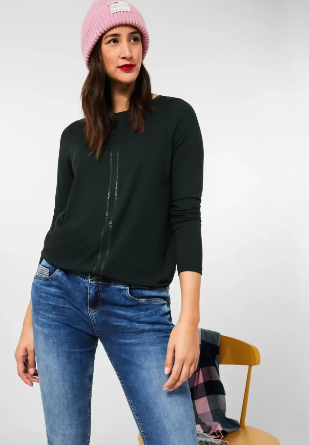 Jerseyshirt Mit Wordingprint