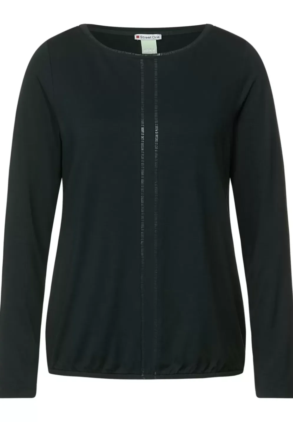 Jerseyshirt Mit Wordingprint
