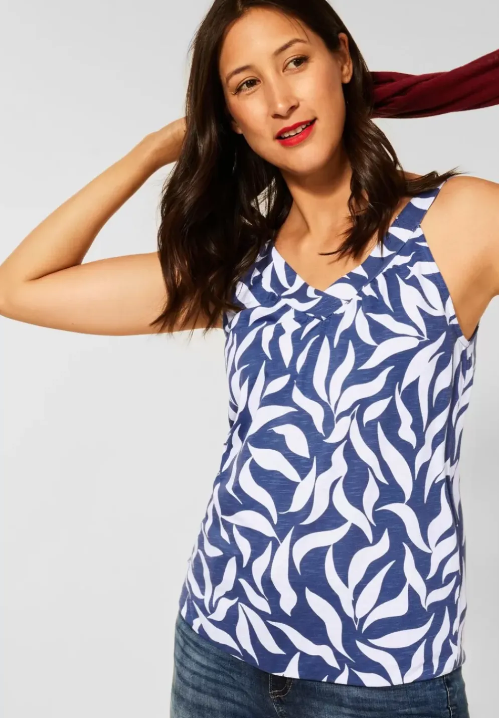 Jerseytop Mit Allover Print