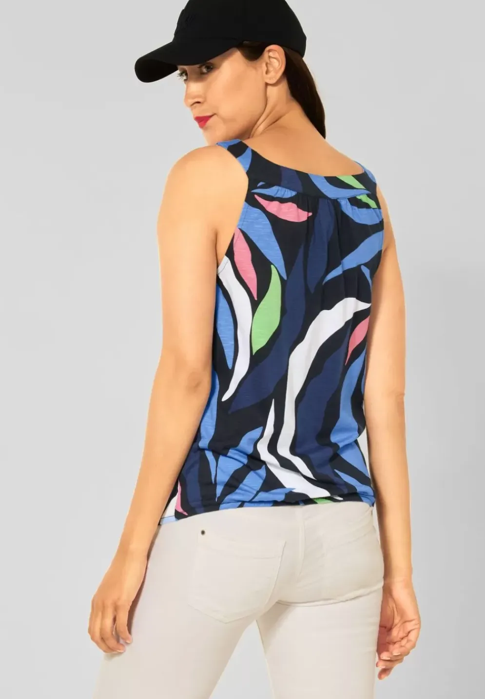 Jerseytop Mit Allover Print