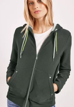 Kapuzen Shirtjacke