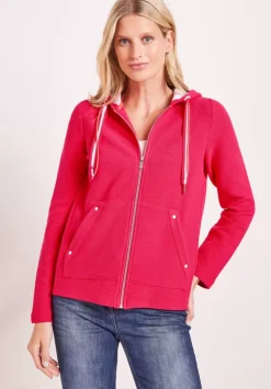Kapuzen Shirtjacke