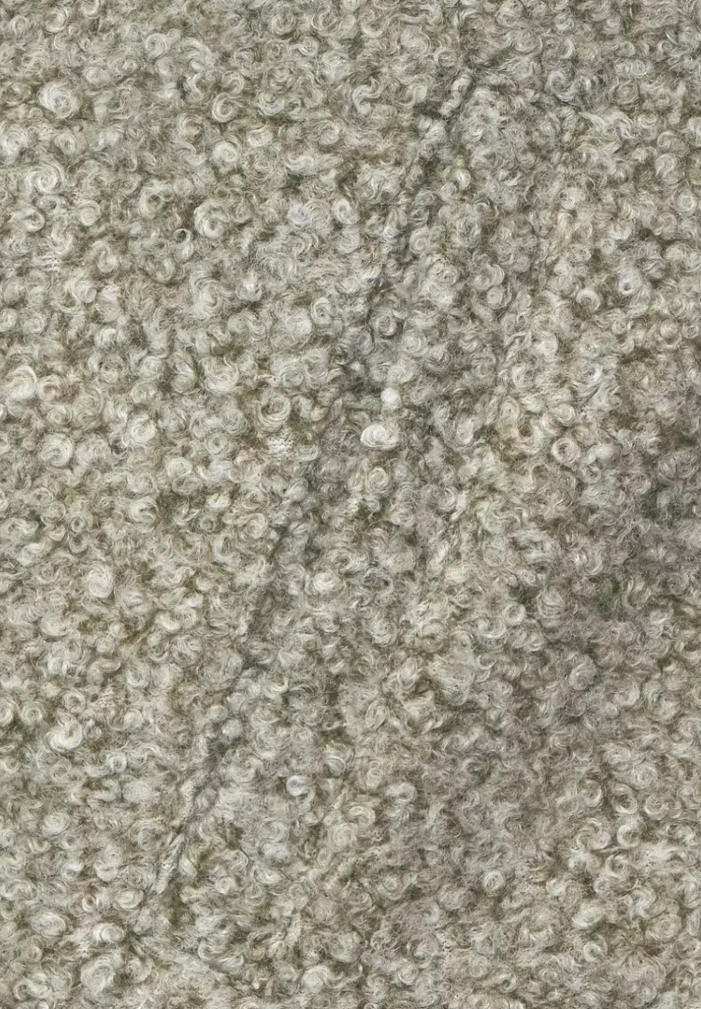 Kapuzenmantel In Curly Wool