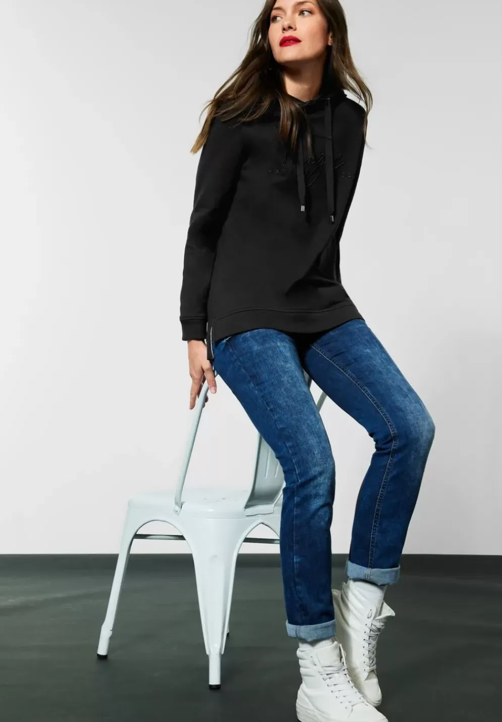 Kapuzenpullover Mit Wording