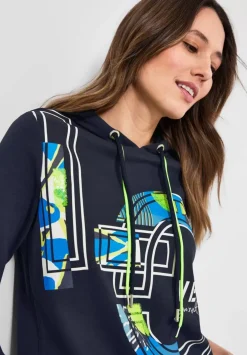 Kapuzenshirt Mit Frontprint