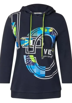 Kapuzenshirt Mit Frontprint