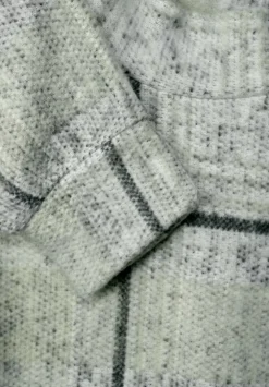 Kariertes Stehkragenshirt
