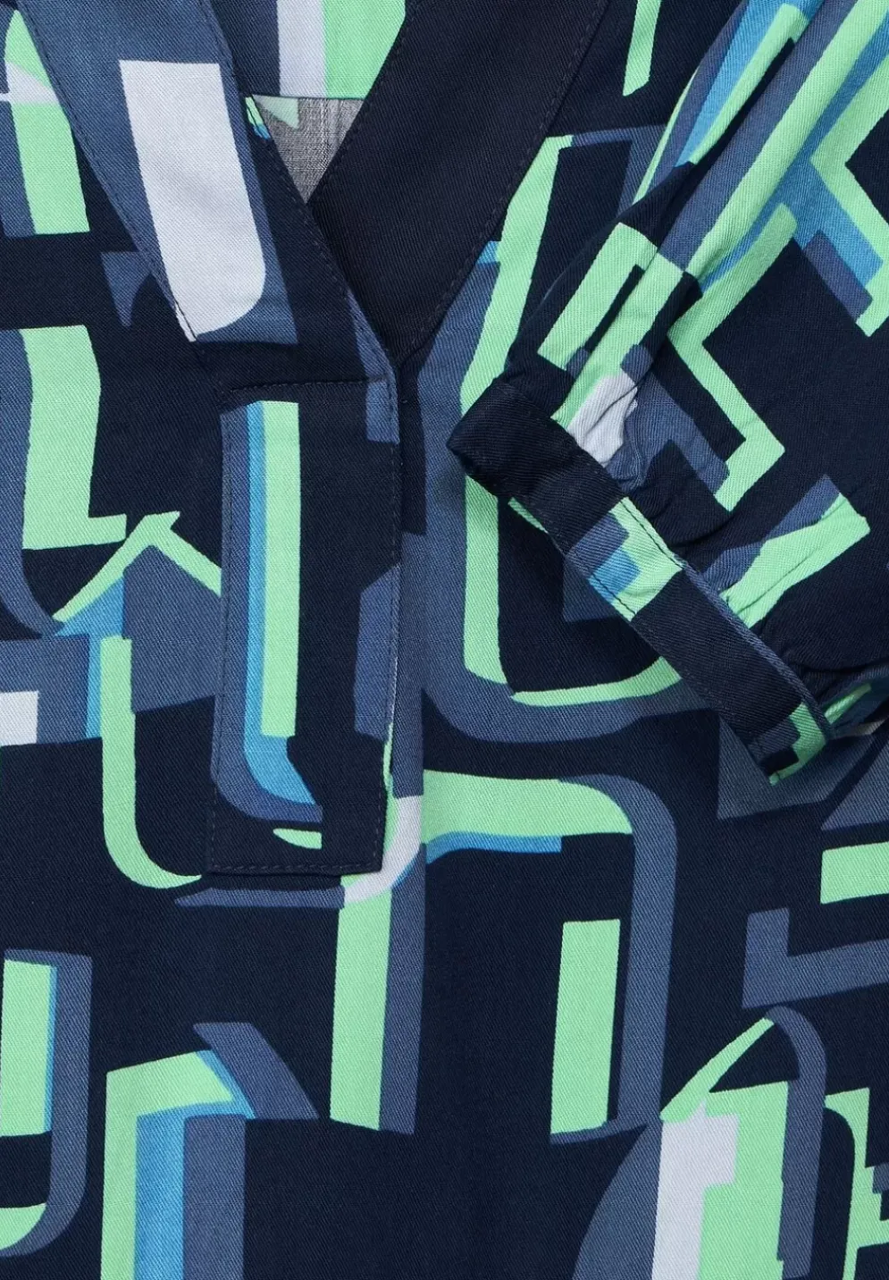Kleid Mit Allover Print