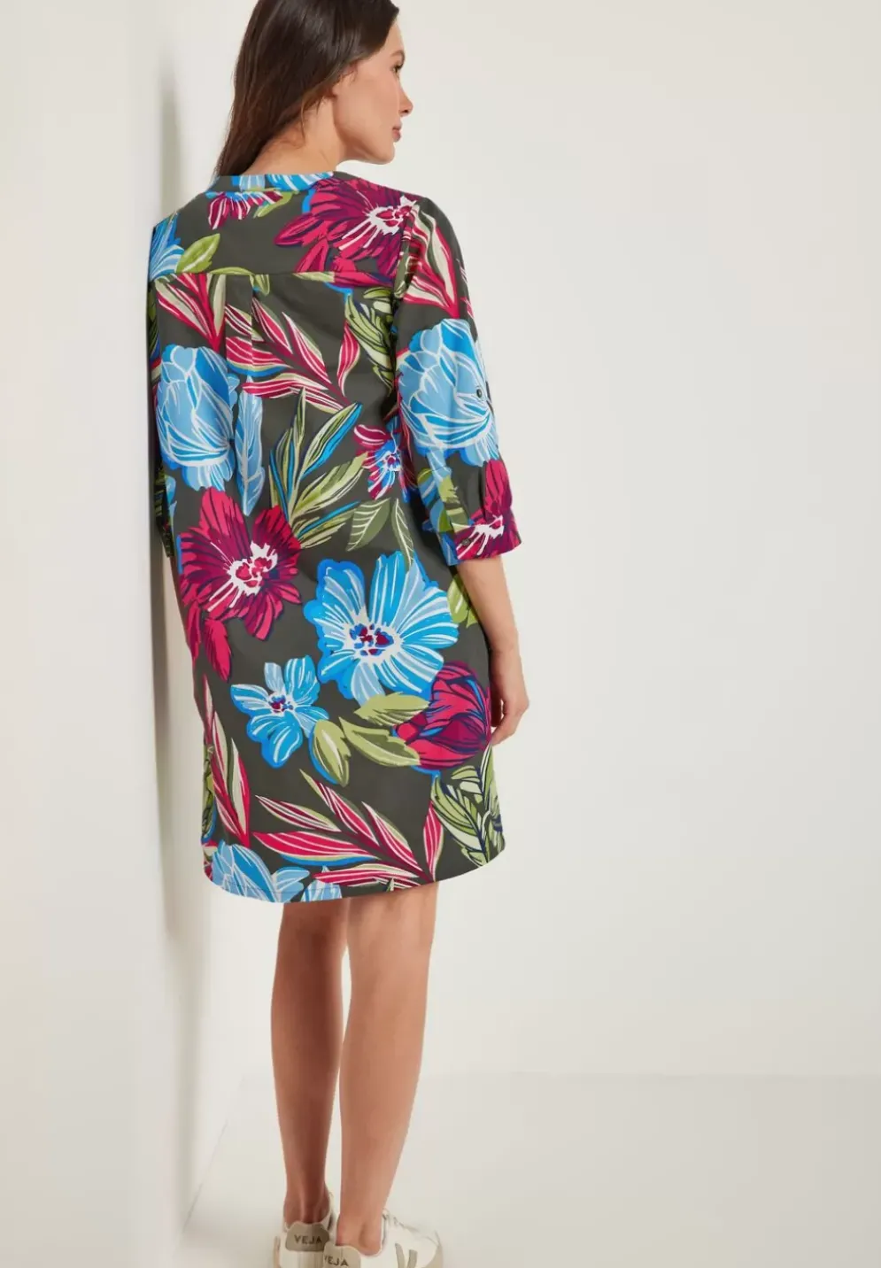 Kleid Mit Blumenprint