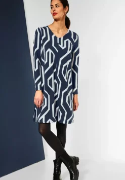 Kleid Mit Grafischem Print