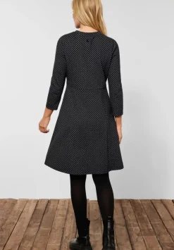 Kleid Mit Minimalmuster