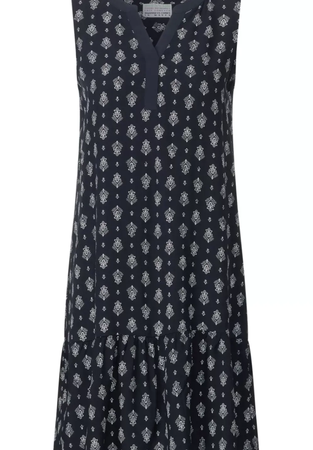 Kleid Mit Minimalprint