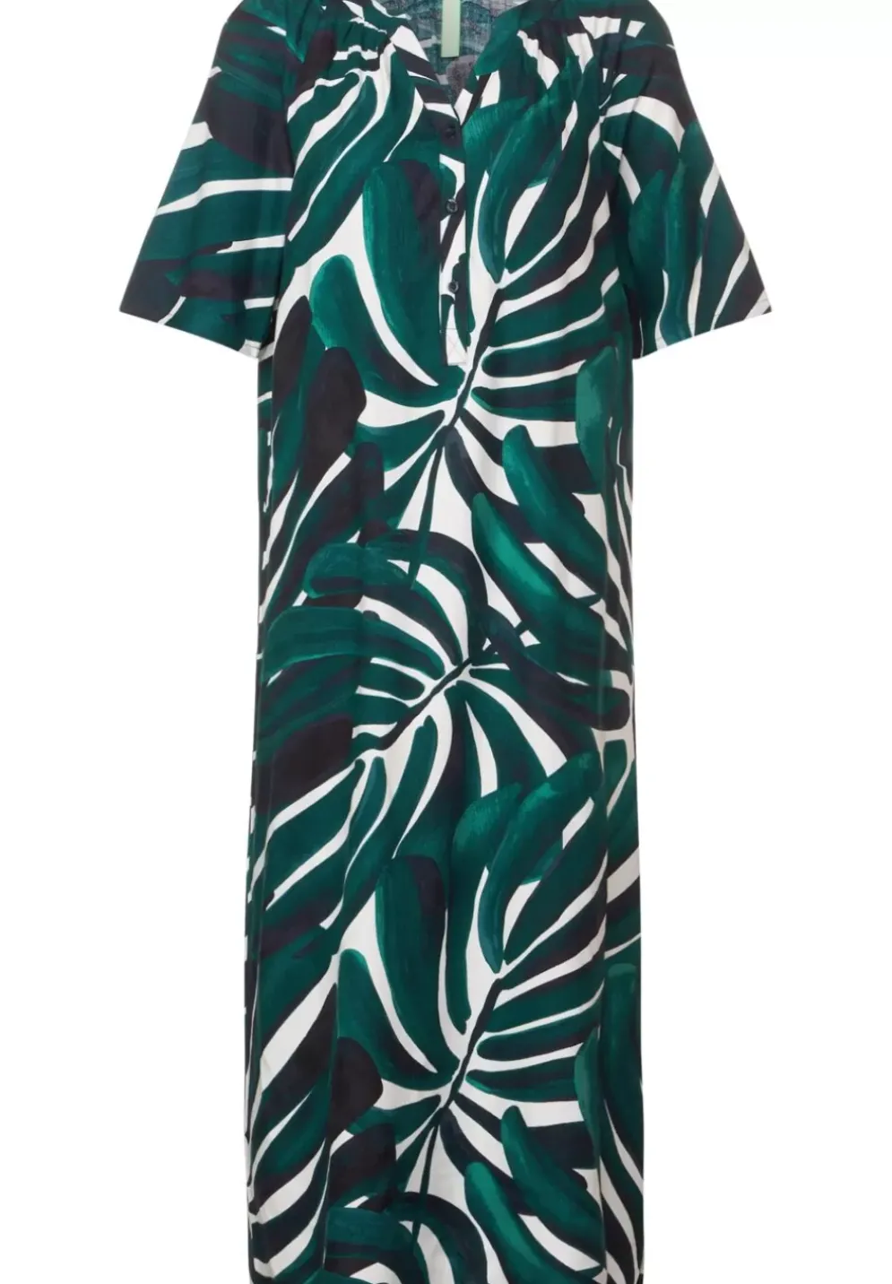 Kleid Mit Palmenprint