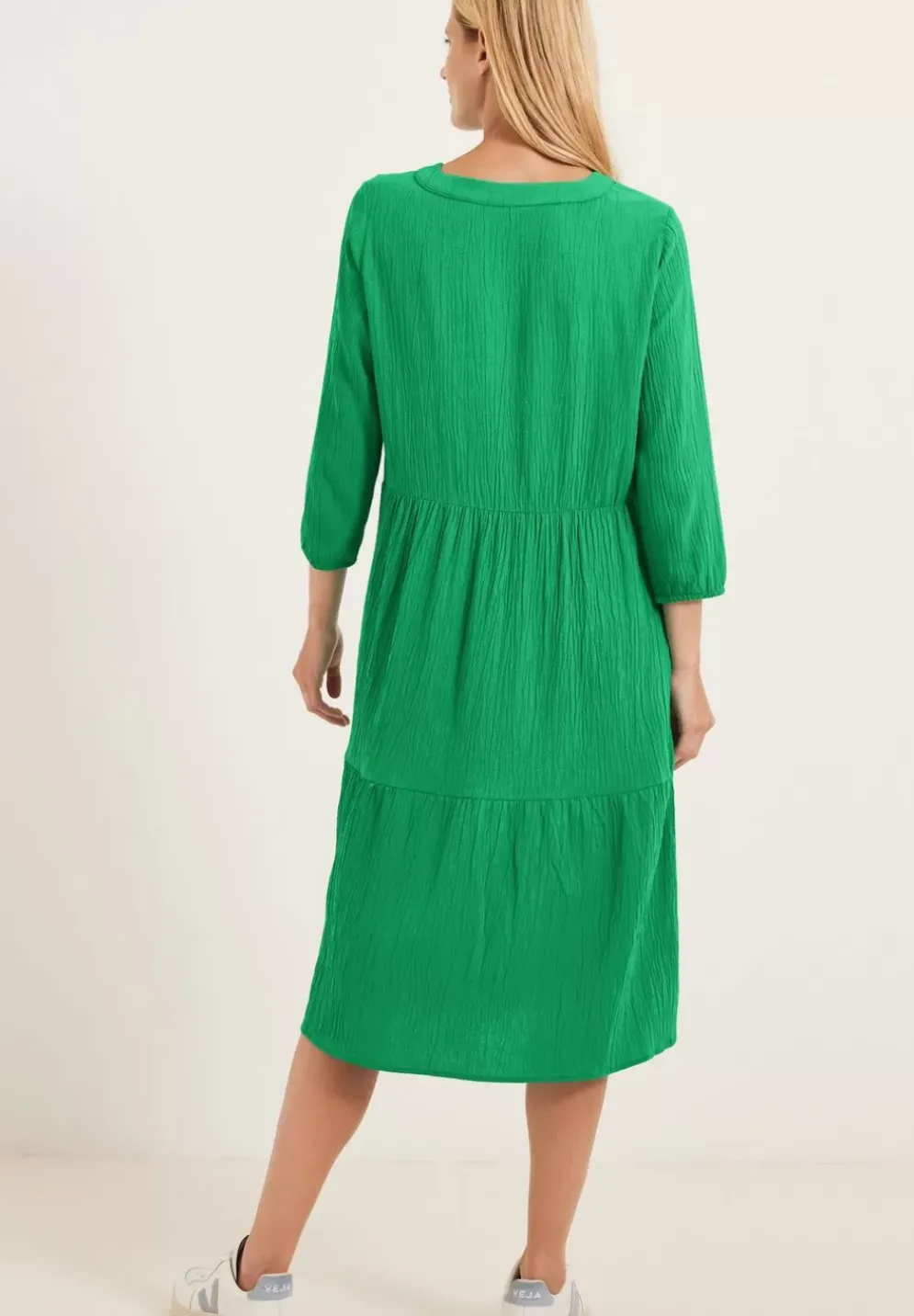 Kleid Mit Struktur