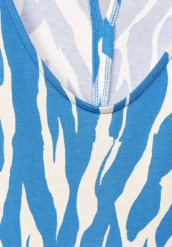 Kleid Mit Zebra Print