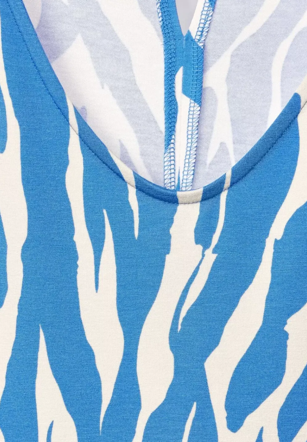 Kleid Mit Zebra Print