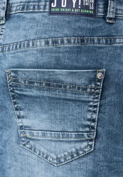 Knielanger Jeansrock