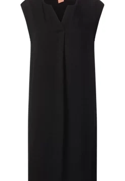Knielanges Kleid In Viskose