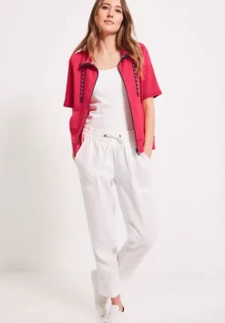 Kurzarm Sweatjacke
