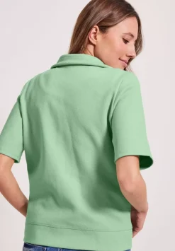 Kurzarm Sweatjacke