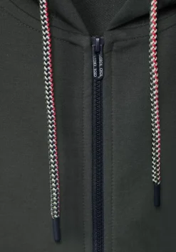 Kurzarm Sweatjacke