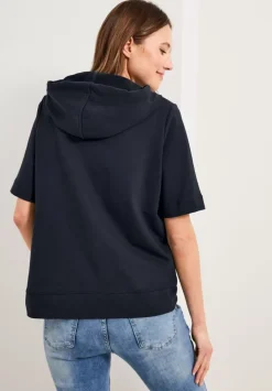Kurzarm Sweatjacke