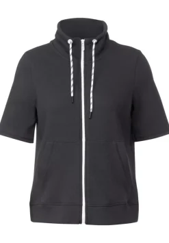 Kurzarm Sweatjacke
