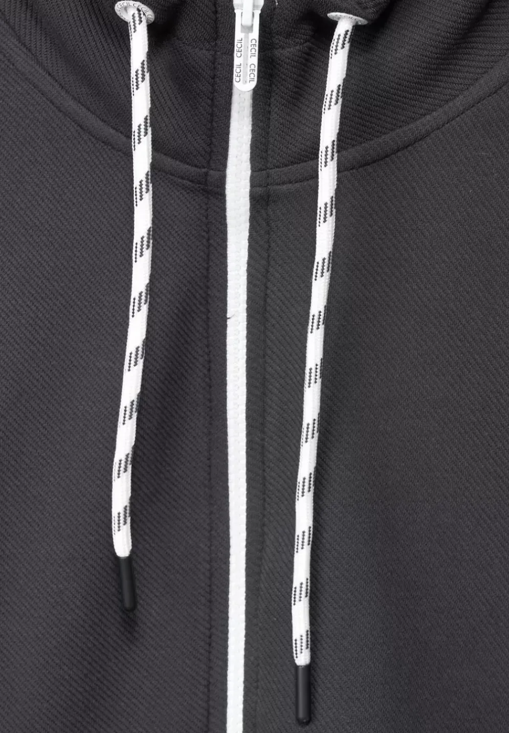 Kurzarm Sweatjacke