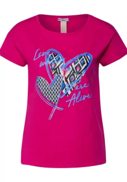 Kurzarm T-Shirt Mit Print
