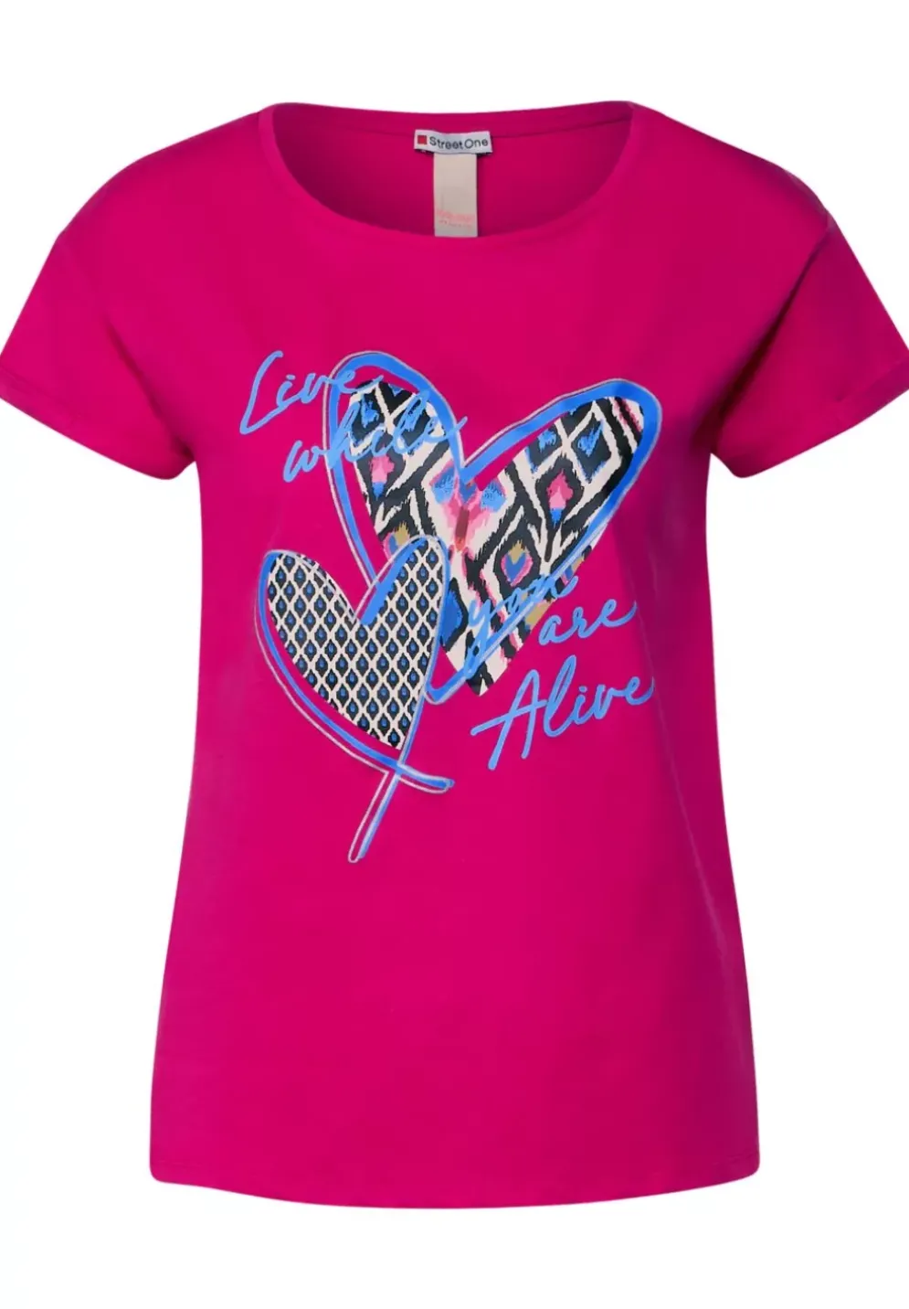 Kurzarm T-Shirt Mit Print