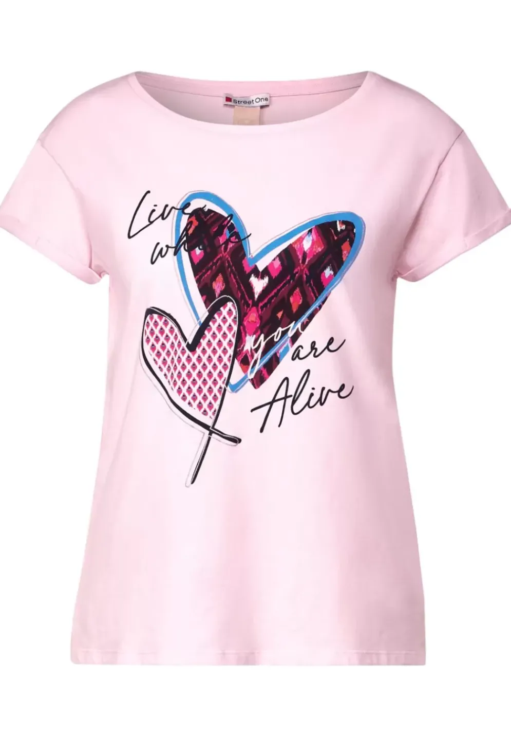 Kurzarm T-Shirt Mit Print