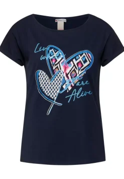 Kurzarm T-Shirt Mit Print