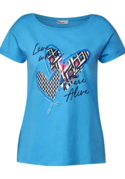 Kurzarm T-Shirt Mit Print