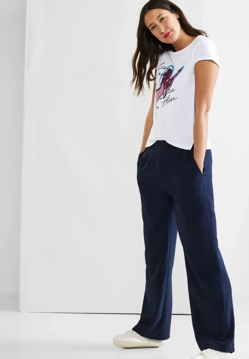 Kurzarm T-Shirt Mit Print
