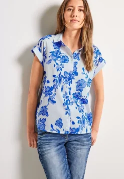 Kurzarmbluse Mit Print