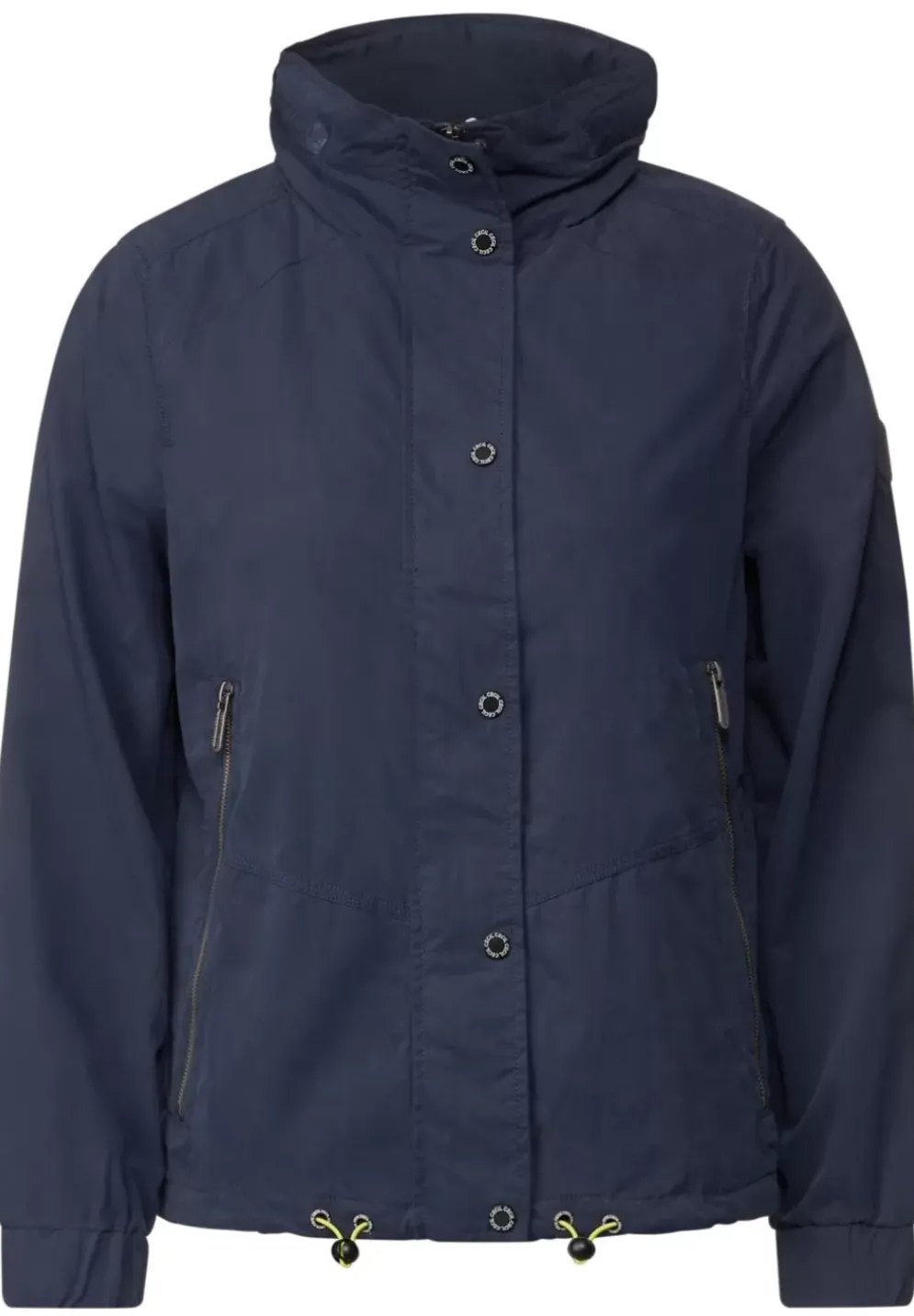 Kurze Jacke Mit Taschen