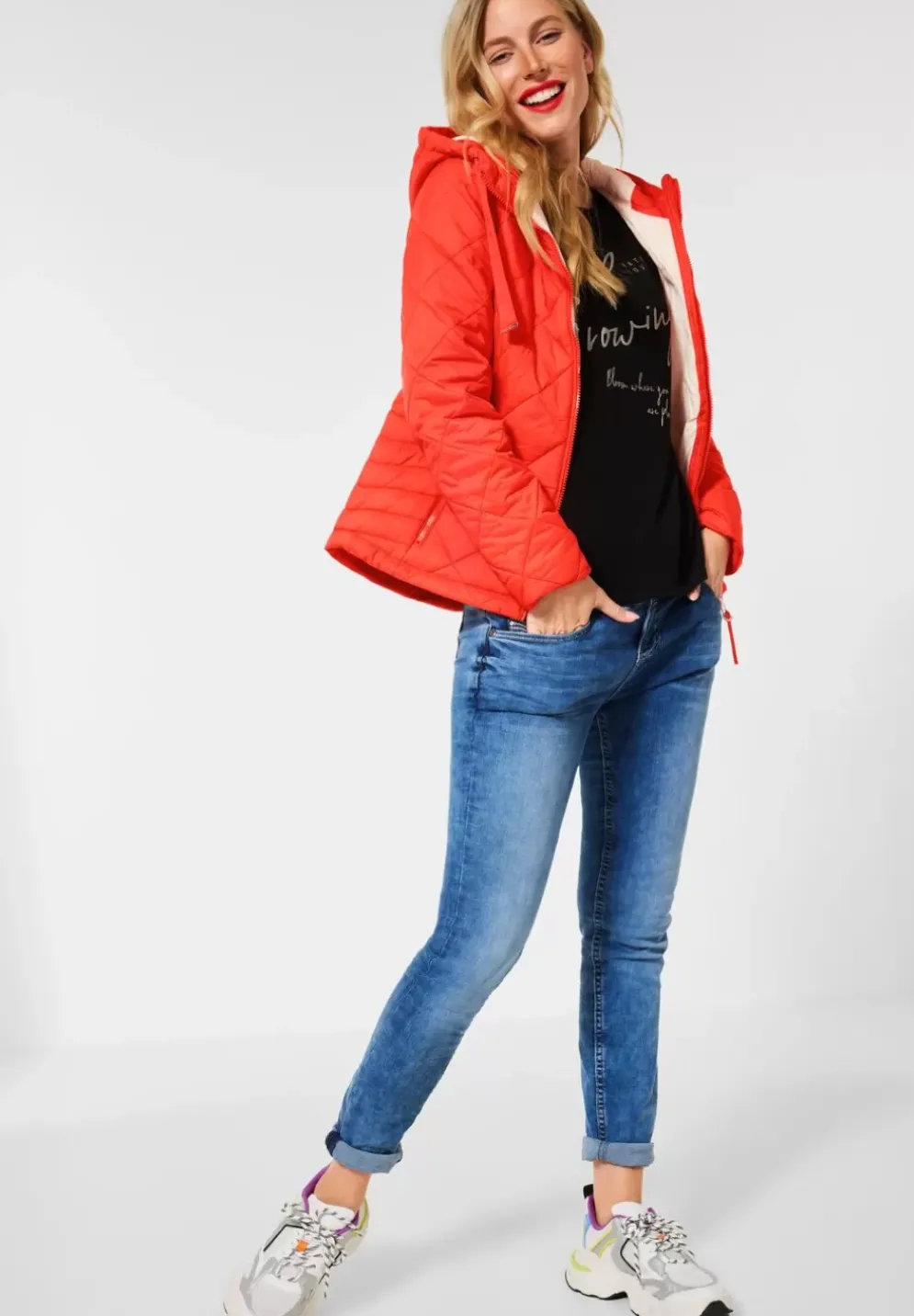 Kurze Steppjacke