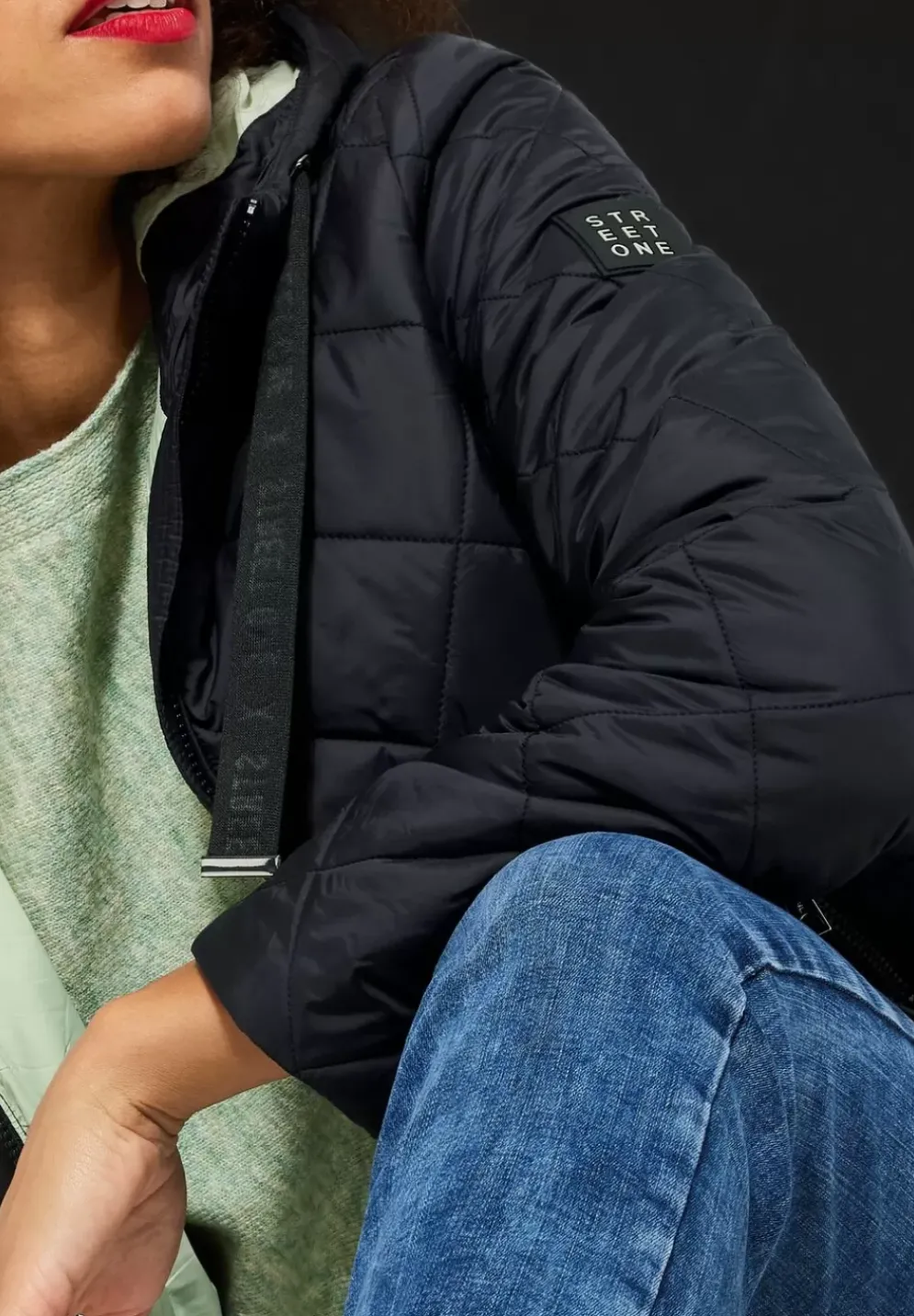 Kurze Steppjacke