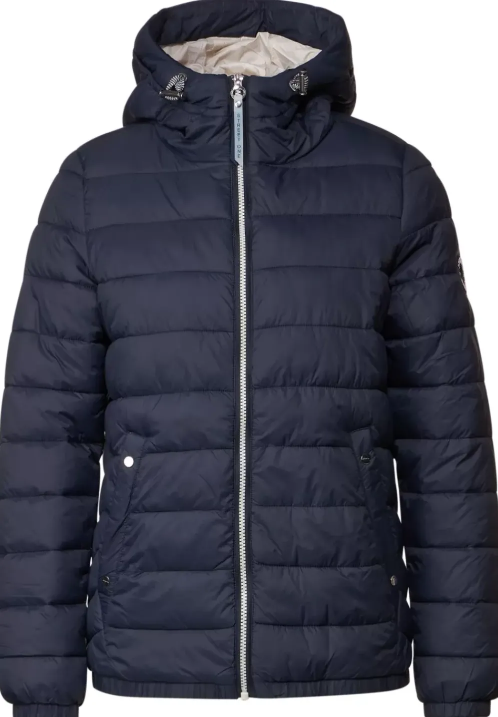 Kurze Steppjacke Mit Zipper