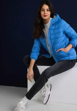Kurze Steppjacke Mit Zipper