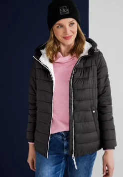 Kurze Steppjacke Mit Zipper