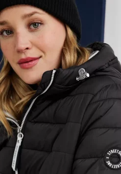 Kurze Steppjacke Mit Zipper