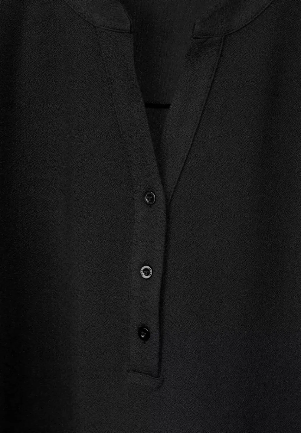 Langarmkleid In Unifarbe