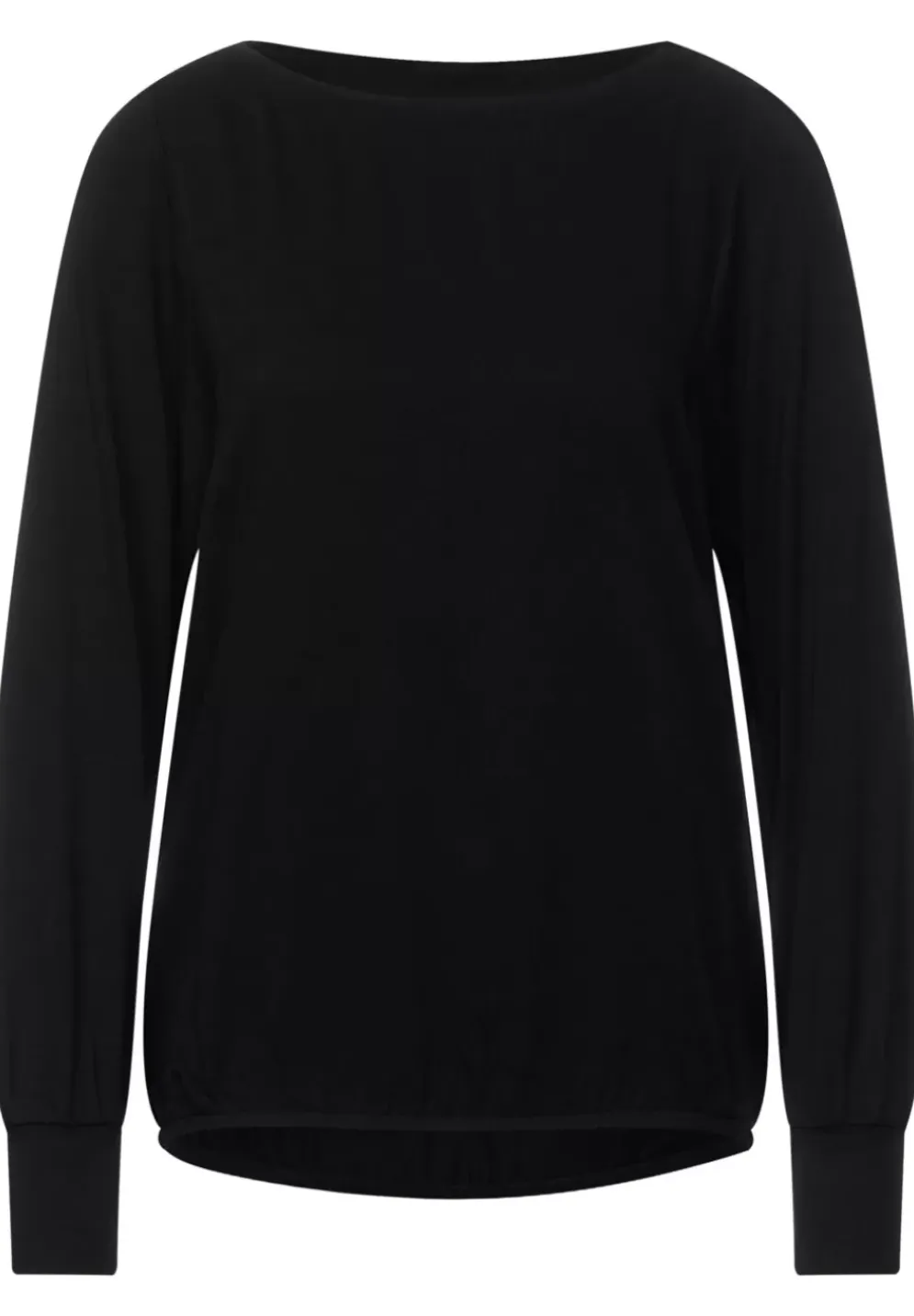 Langarmshirt Im Materialmix