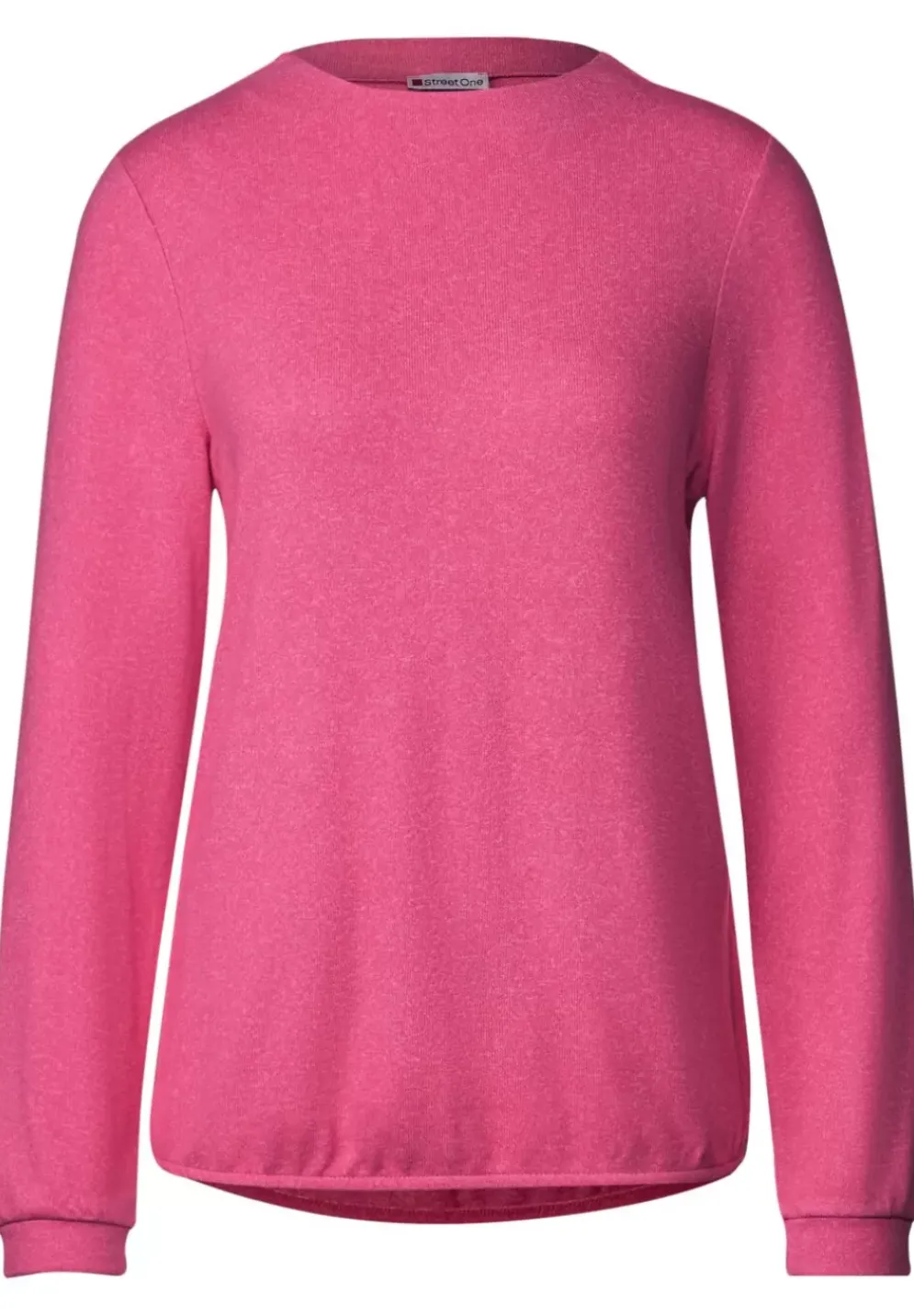 Langarmshirt In Melange