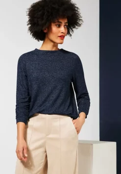 Langarmshirt In Melange