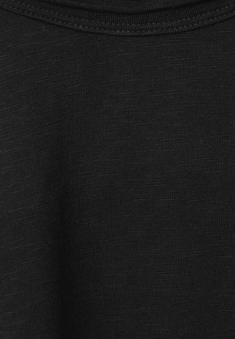 Langarmshirt In Unifarbe