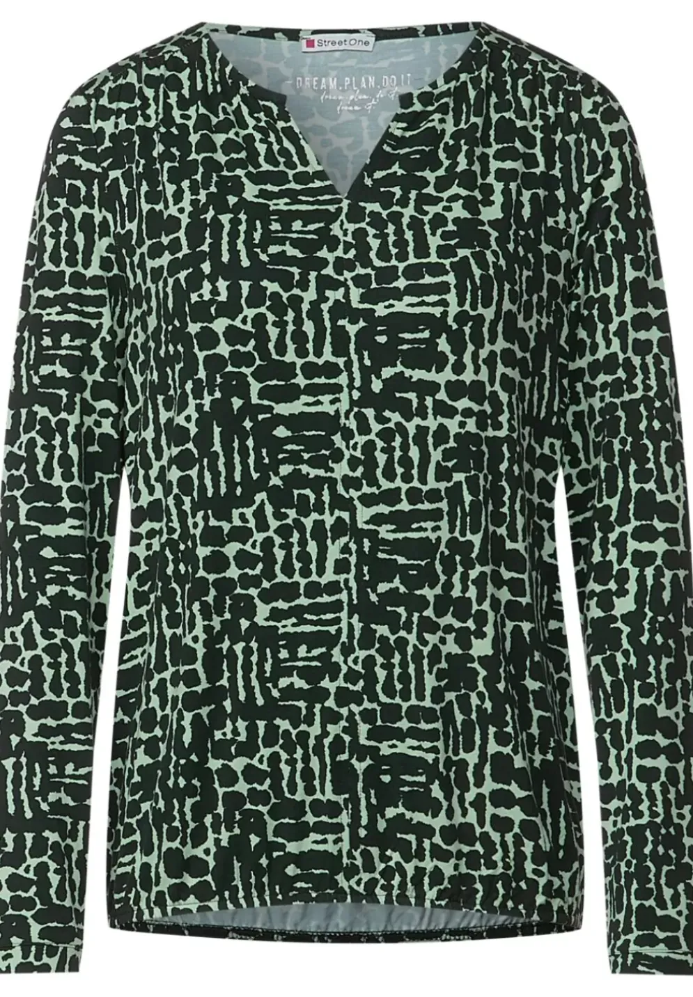 Langarmshirt Mit Print